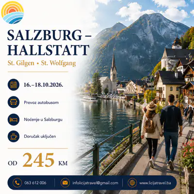 Salzburg i Hallstat