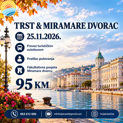 Trst + Miramare Dvorac