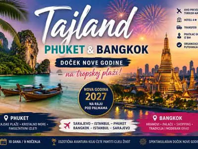 Tajland Nova Godina ( Phuket i Bangkok)