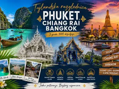Tajlandska Razglednica – Phuket, Chiang Mai i Bangkok
