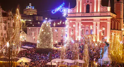 Advent u Ljubljani + Btc City/city Park Shopping