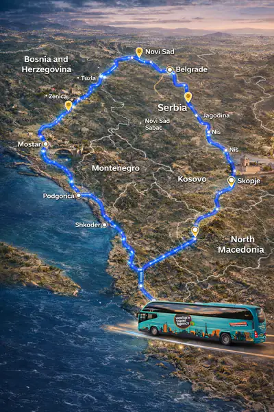 Istočne komšije / bus - 5 dana